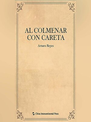 cover image of Al colmenar con careta